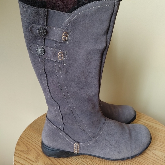 Hush Puppies Shoes - Hush puppies Leather boots size 7 Gray